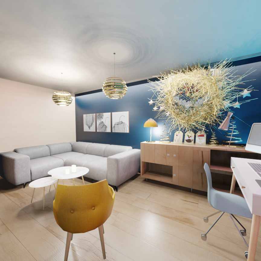 salon scandinave bleu canard carre3