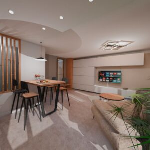 cuisine ouverte sur salon 30m2 (1)