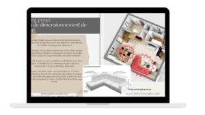 consultation architecte en ligne cuisien avec petit ilot